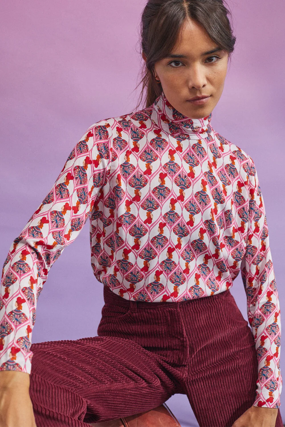 Blouse Impériale Dame de Cœur - Image 6