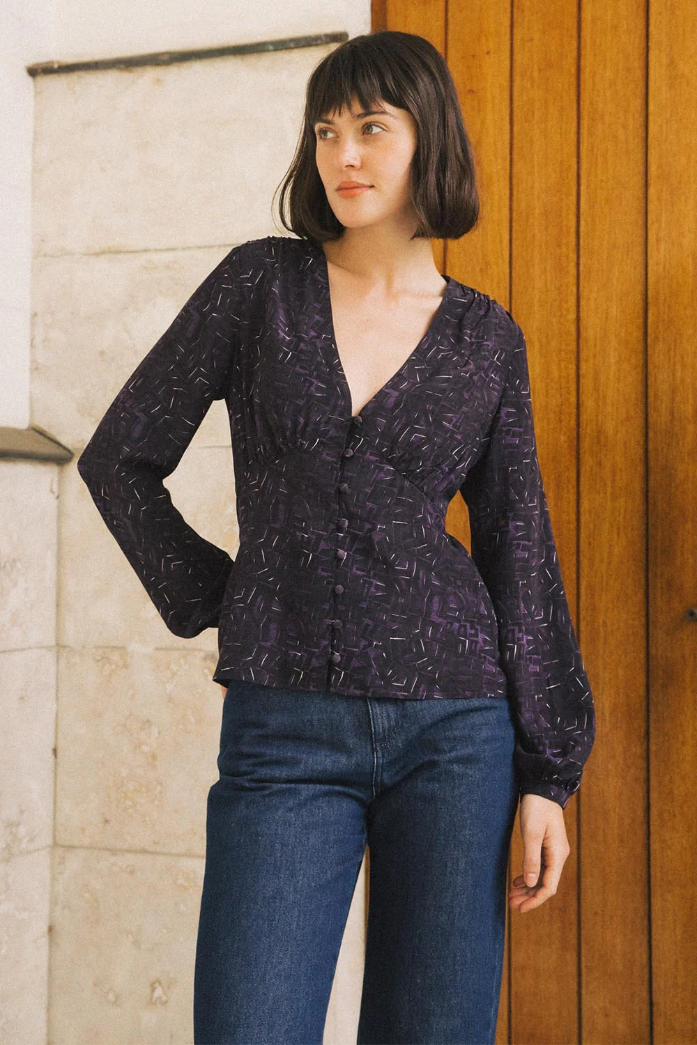 Blouse Néréide Mots Exquis - Image 9