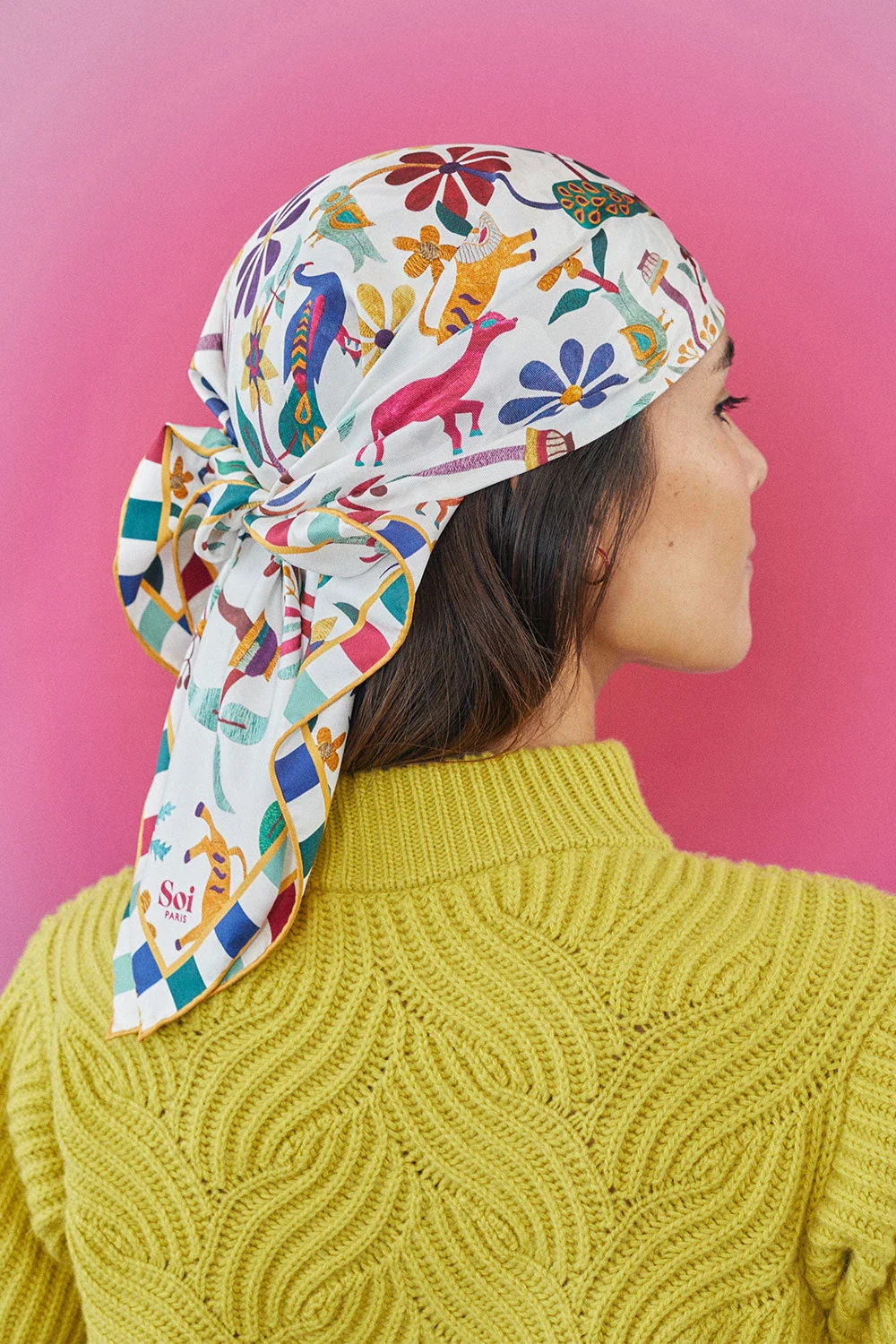 Foulard en soie Jaipur - Image 8