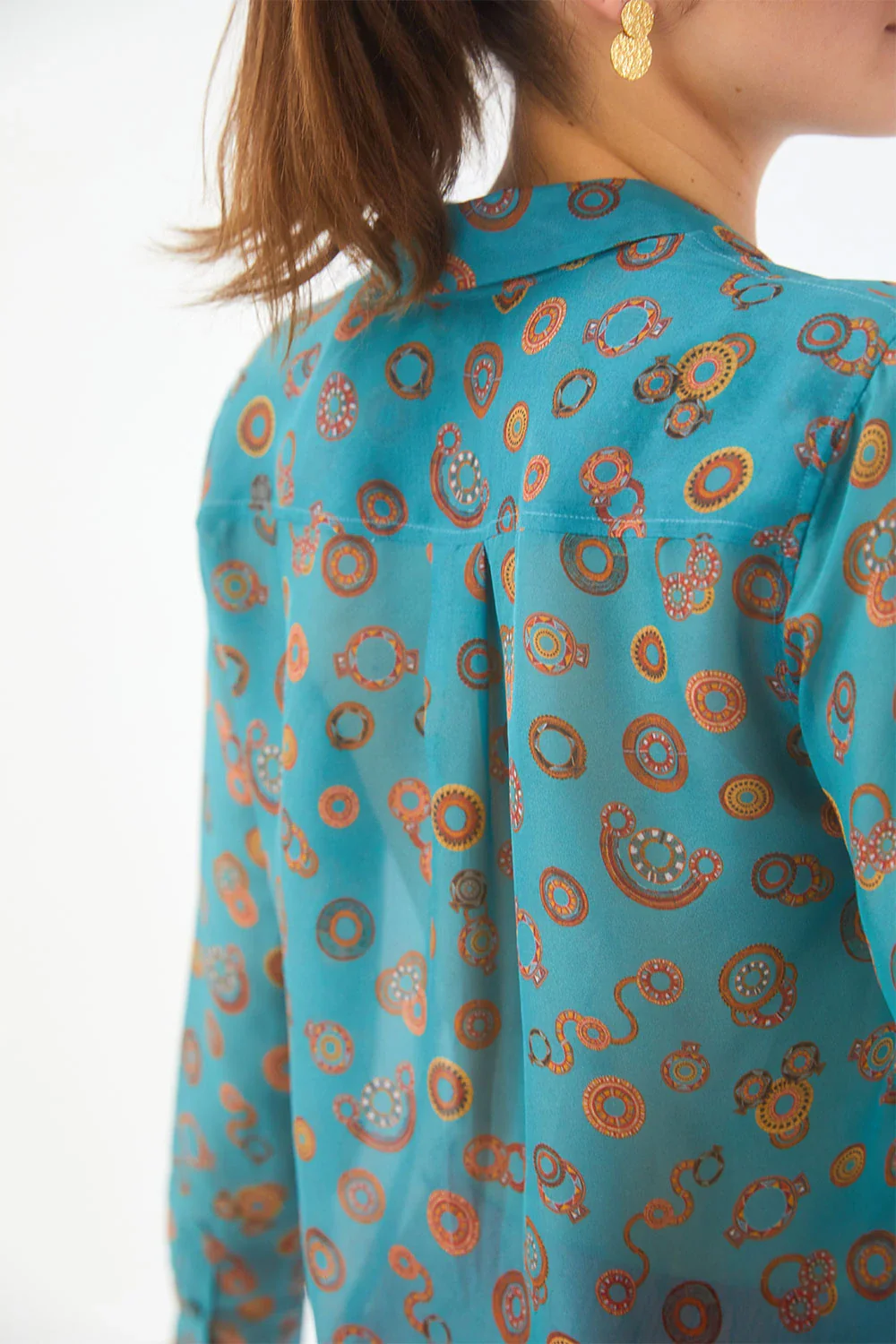 Chemisier en soie Le Collier - Image 5