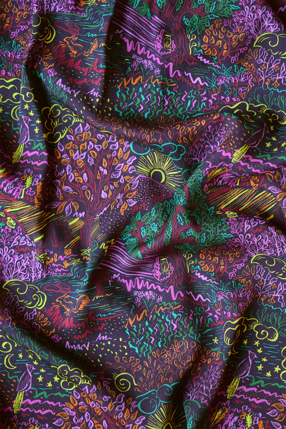 Chemisier Nuit Sauvage Pop - Image 8