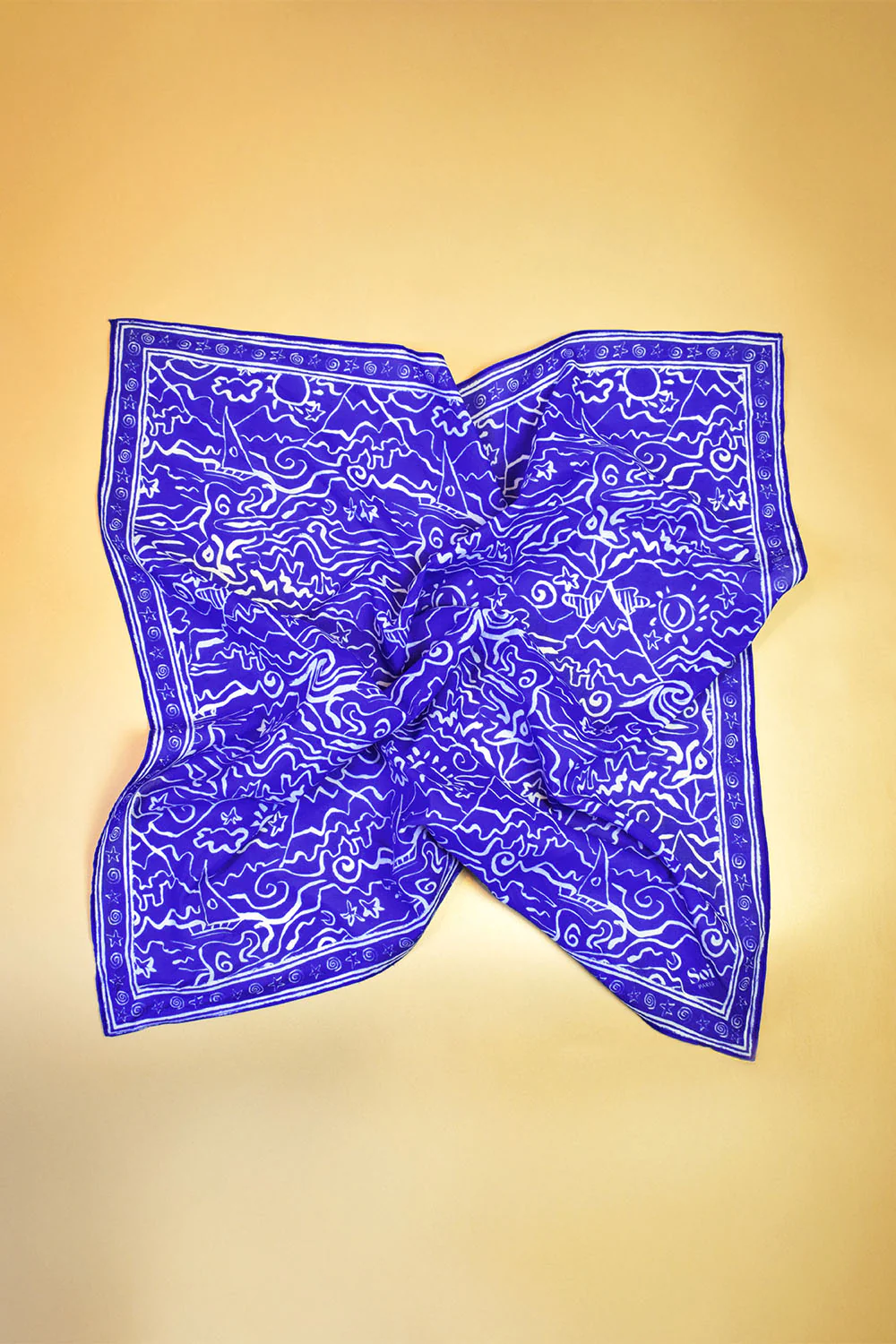 Foulard en coton Mykonos - Image 4