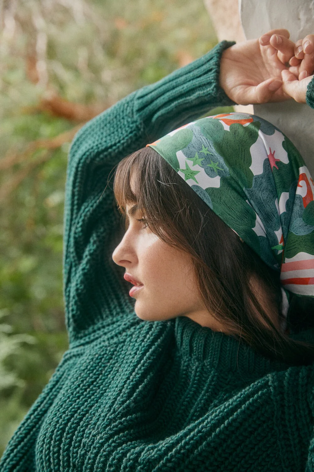 Foulard en soie Astro - Image 6