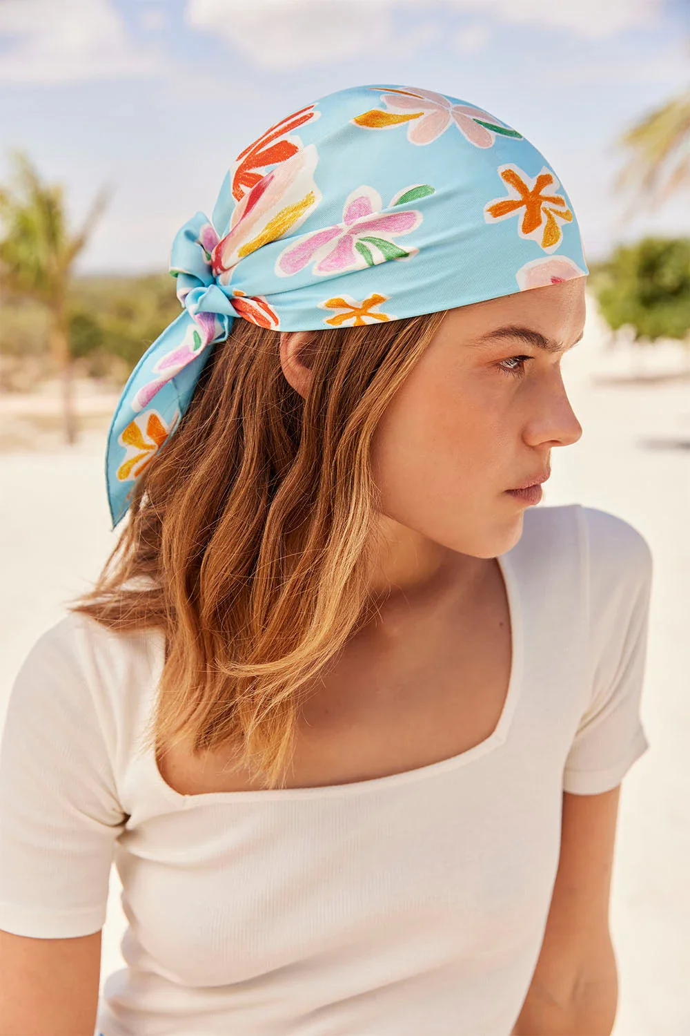 Foulard en soie Moana - Image 5