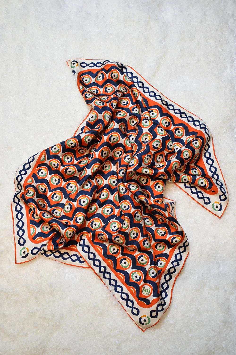 Foulard en soie Prunelle - Image 10