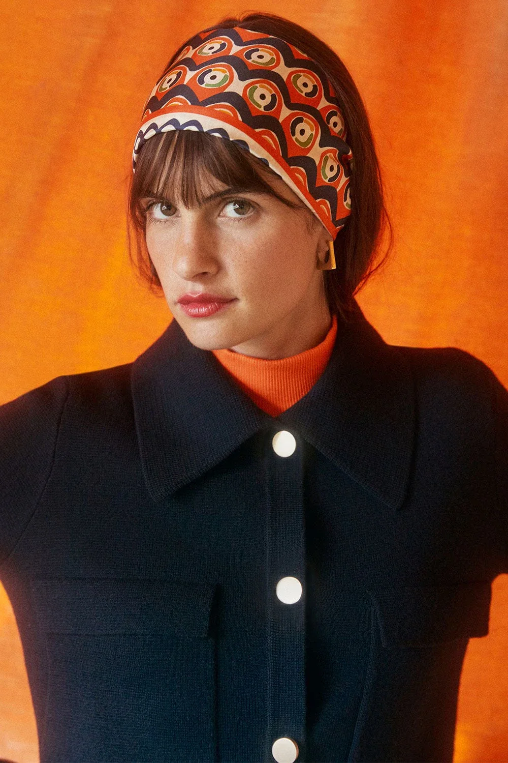 Foulard en soie Prunelle - Image 3