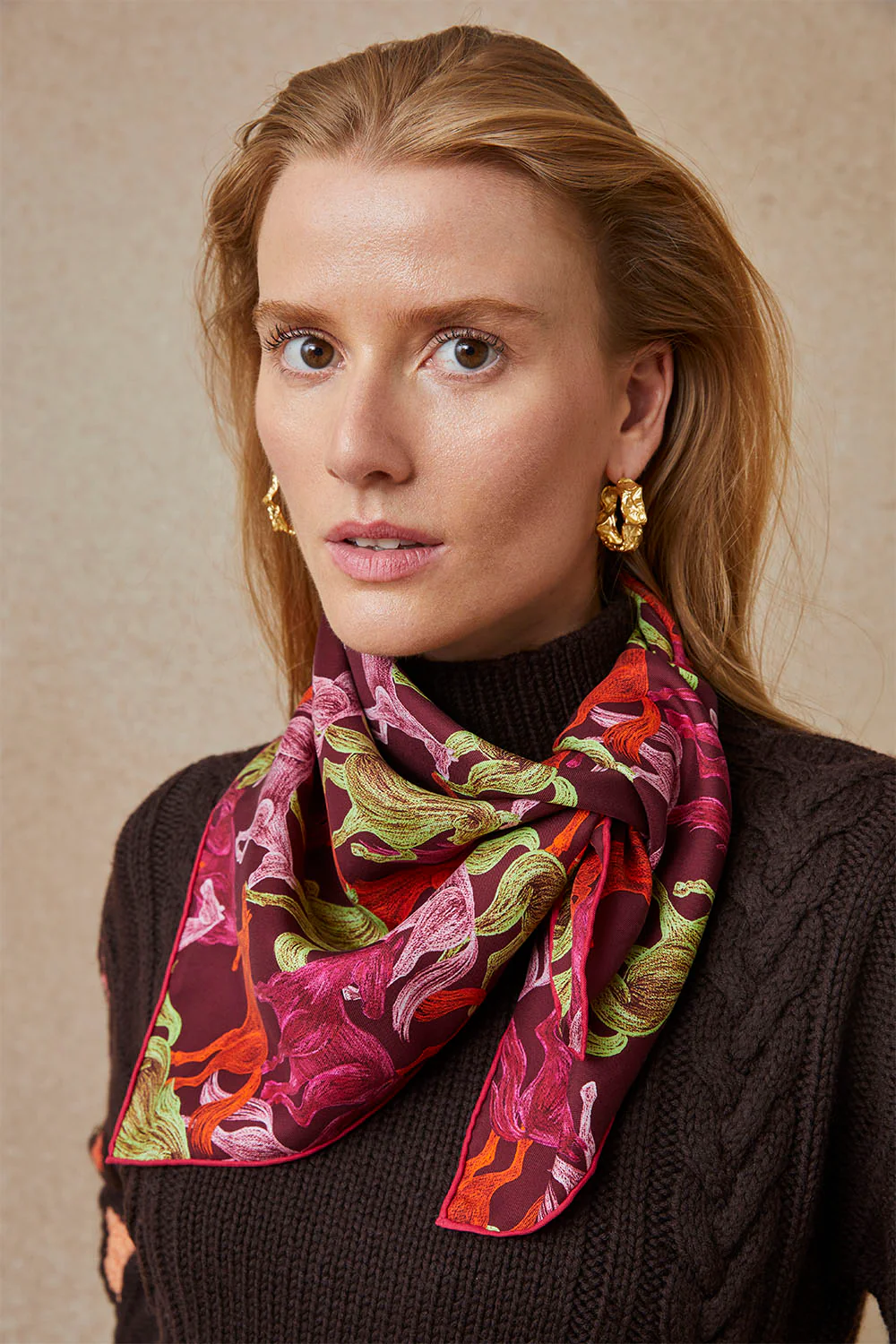 Foulard en soie Rodéo - Image 5
