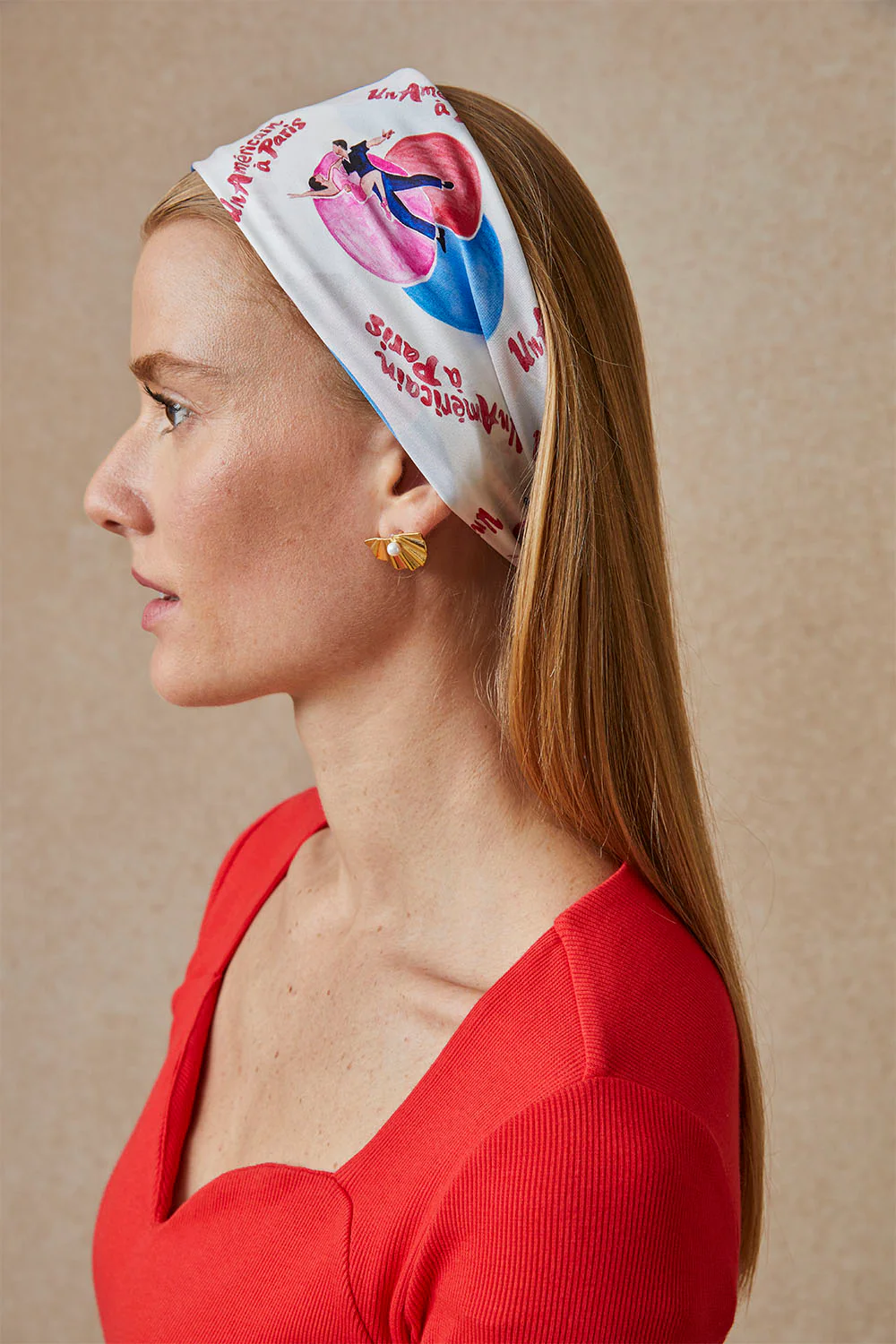 Foulard en soie Un Américain à Paris - Image 3