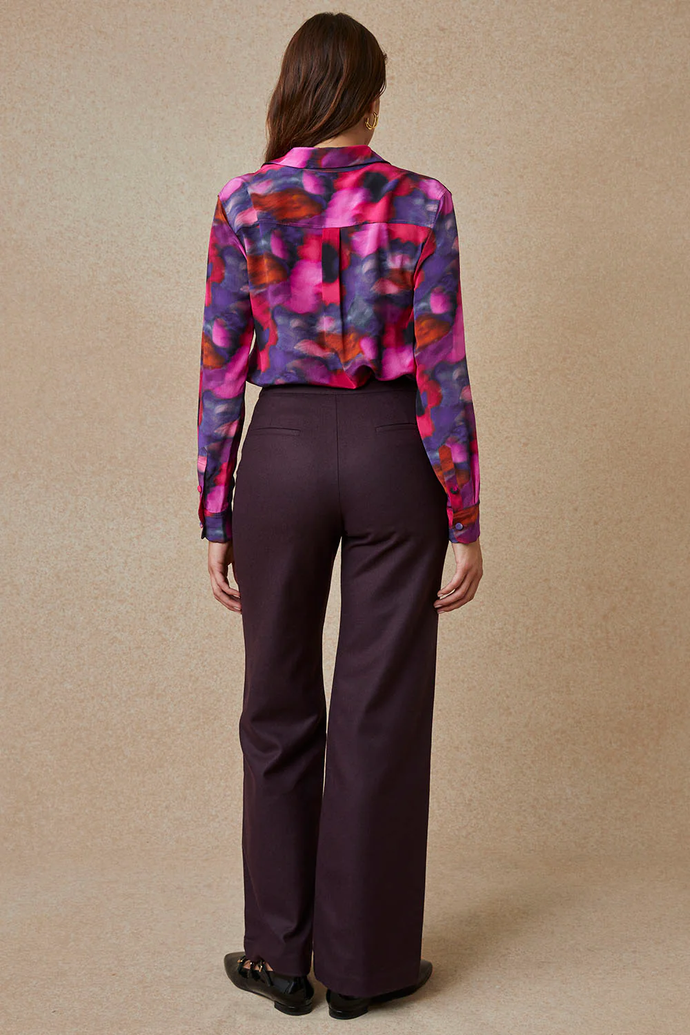 Pantalon Enchanteur Aubergine - Image 5