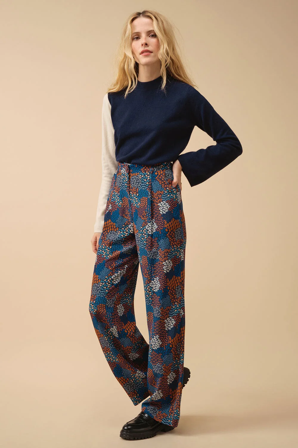 Pantalon Olympe en soie Zodiac - Image 3