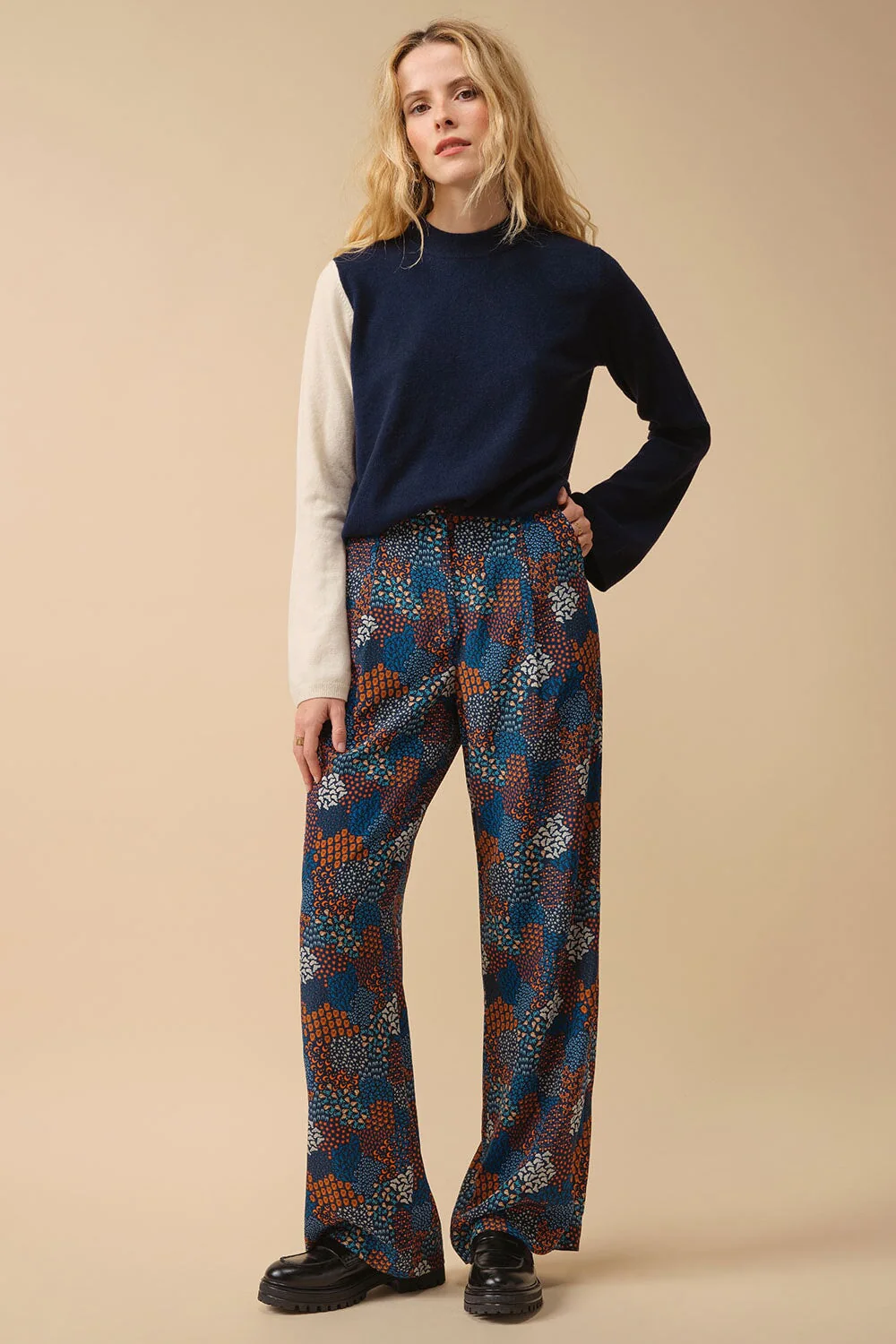 Pantalon Olympe en soie Zodiac - Image 9