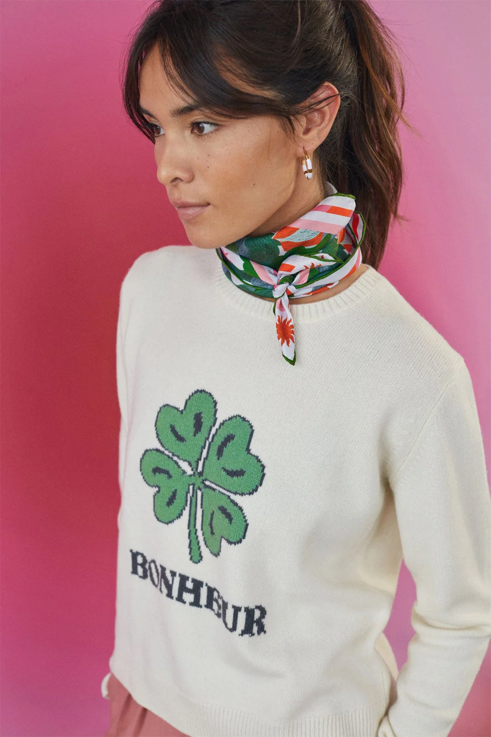 Pull Bonheur en laine - Image 8