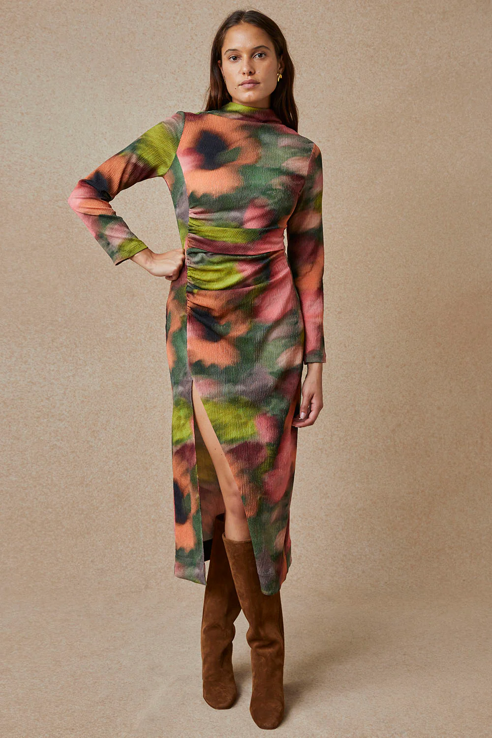 Robe Allure Flora Sauge - Image 3