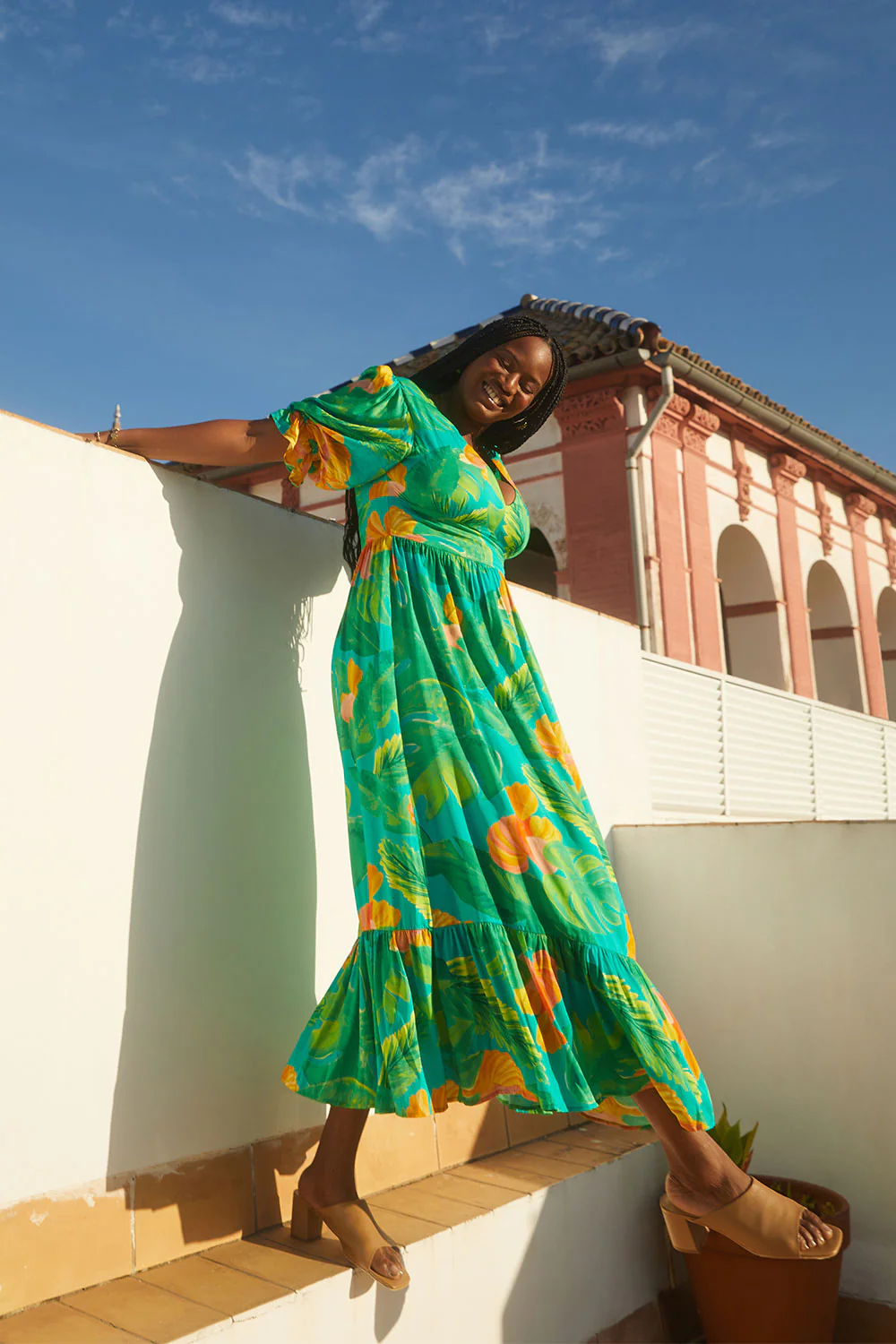 Robe Bohème imprimé Carnaval de Rio - Image 7