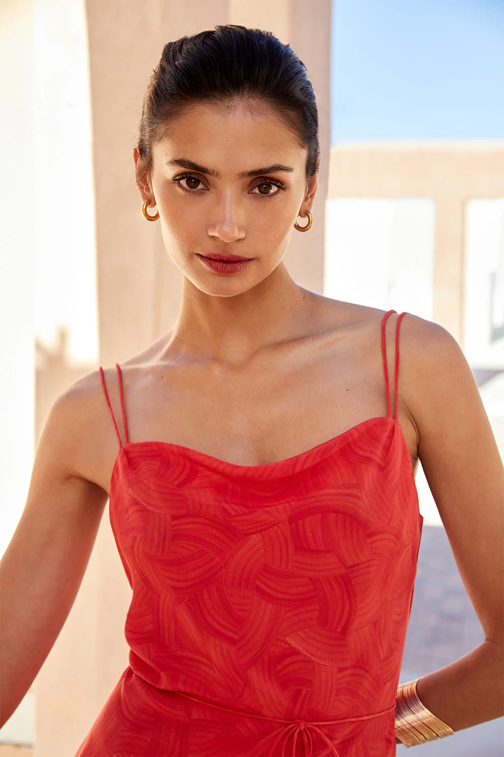 Robe Fatale en soie Rivière Grenadine - Image 3