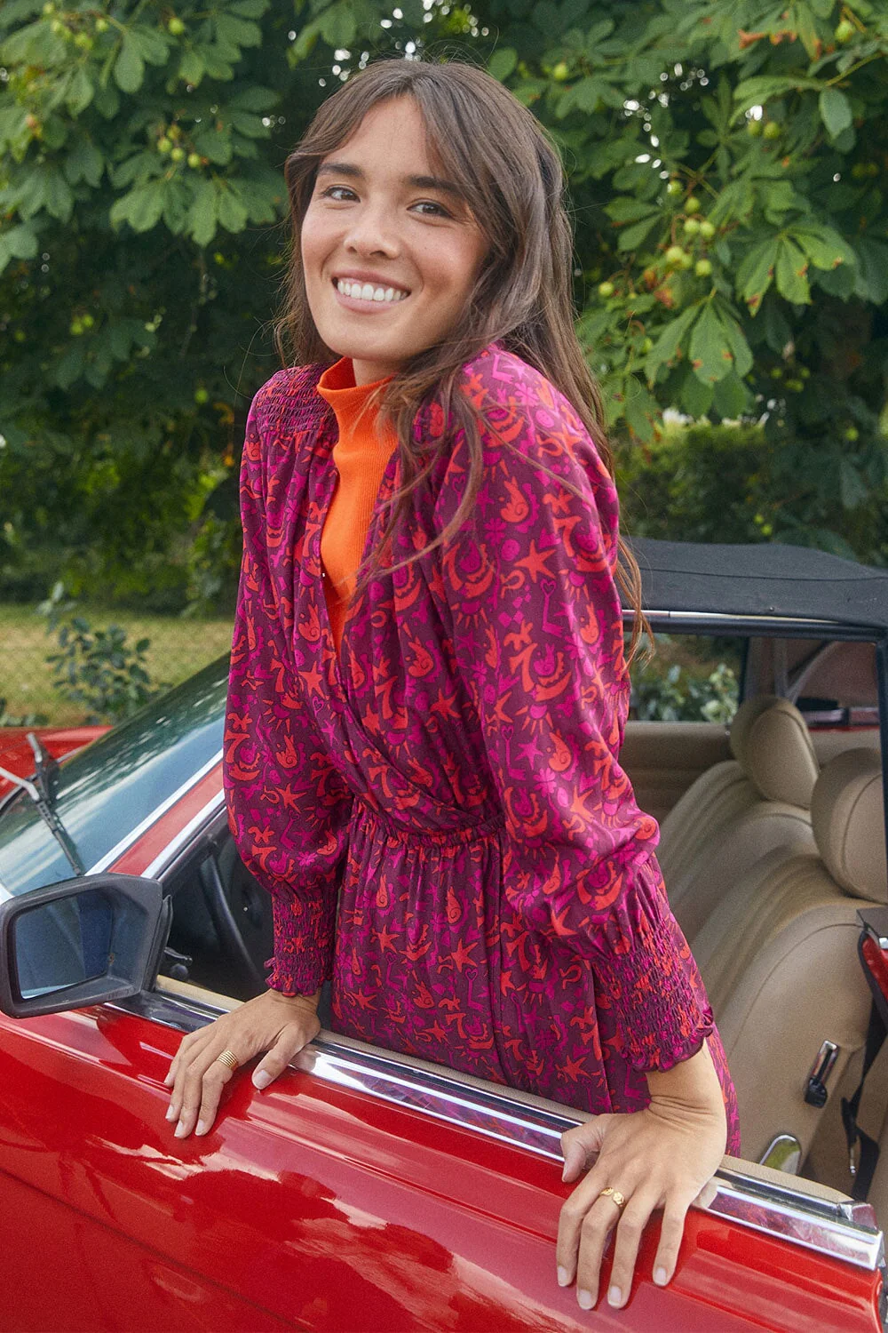 Robe Héroïne en soie Grigri - Image 2