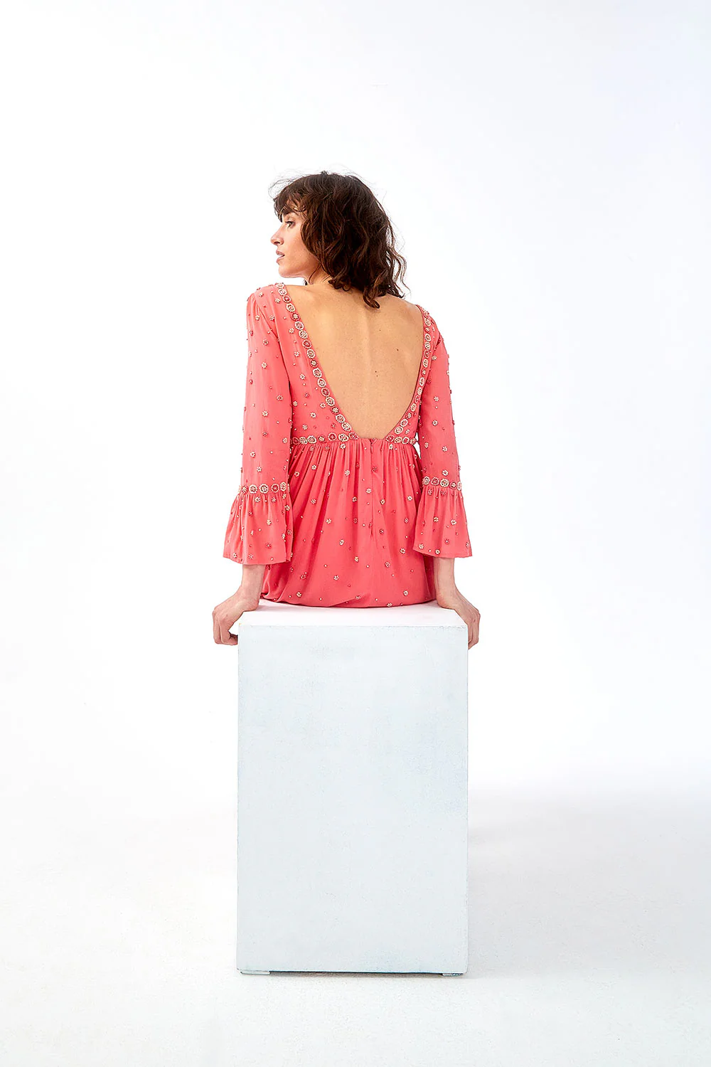 Robe en soie Hortensia - Image 13