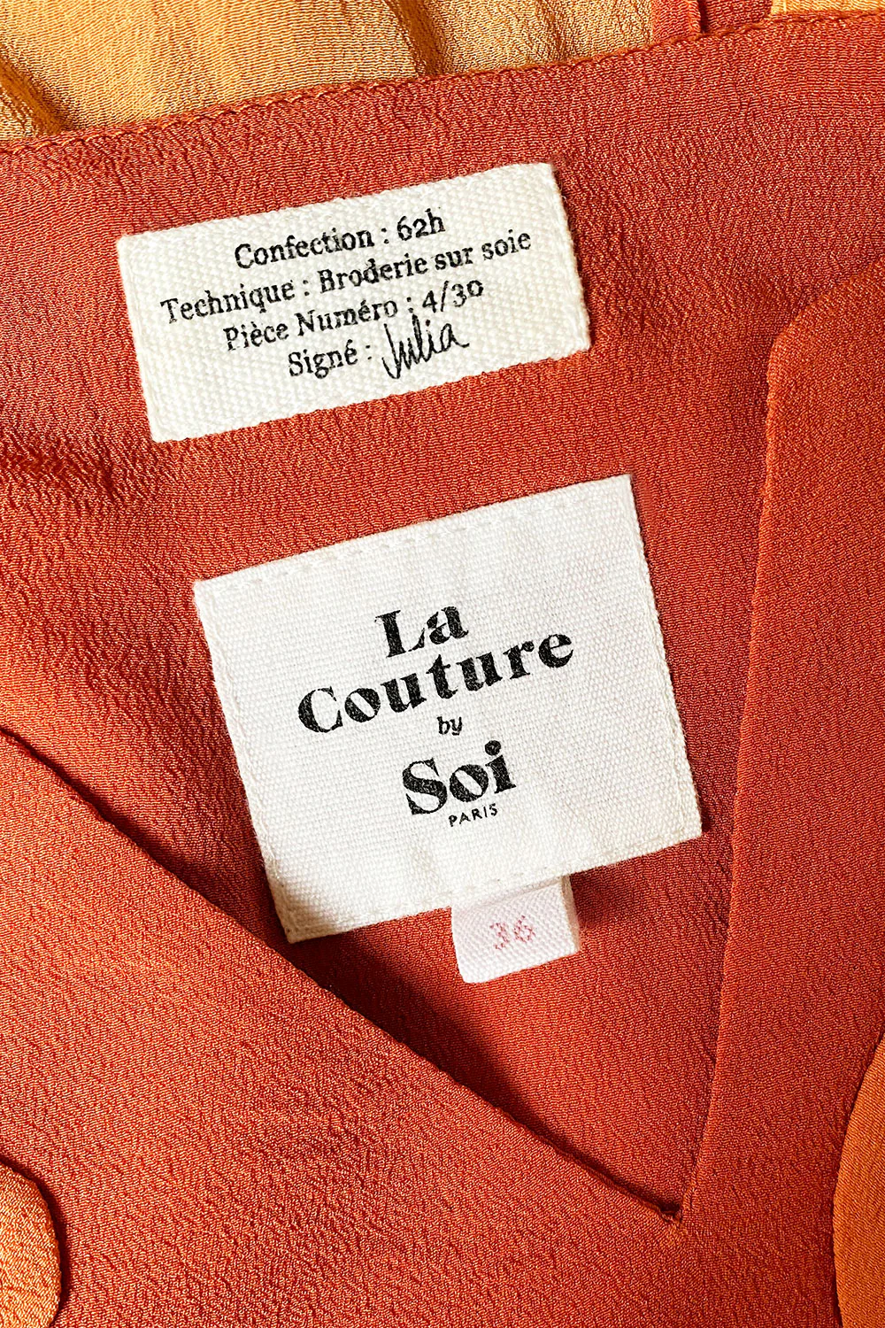 Robe en soie Iris - Image 19