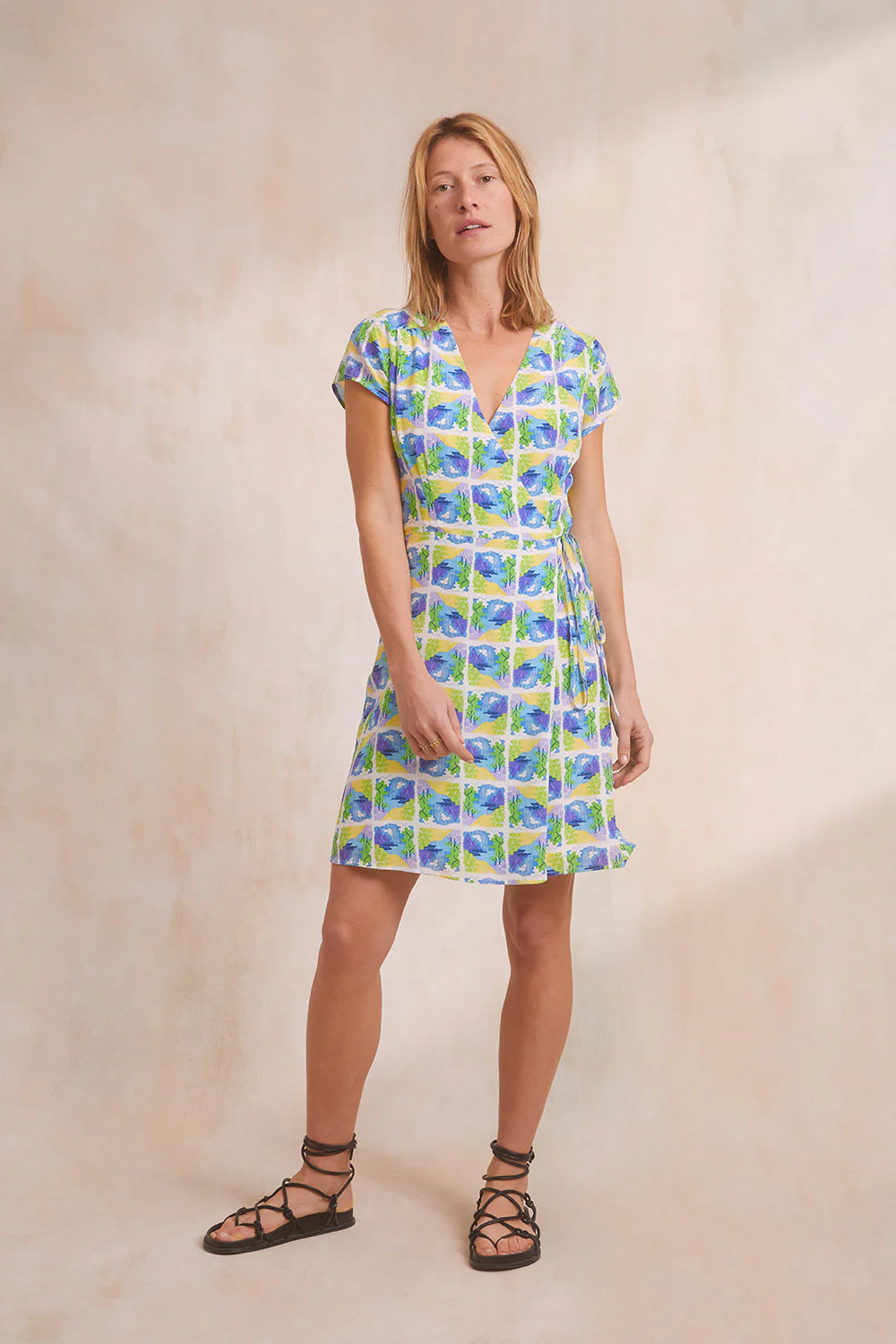 Robe Malicieuse en soie Positano - Image 5