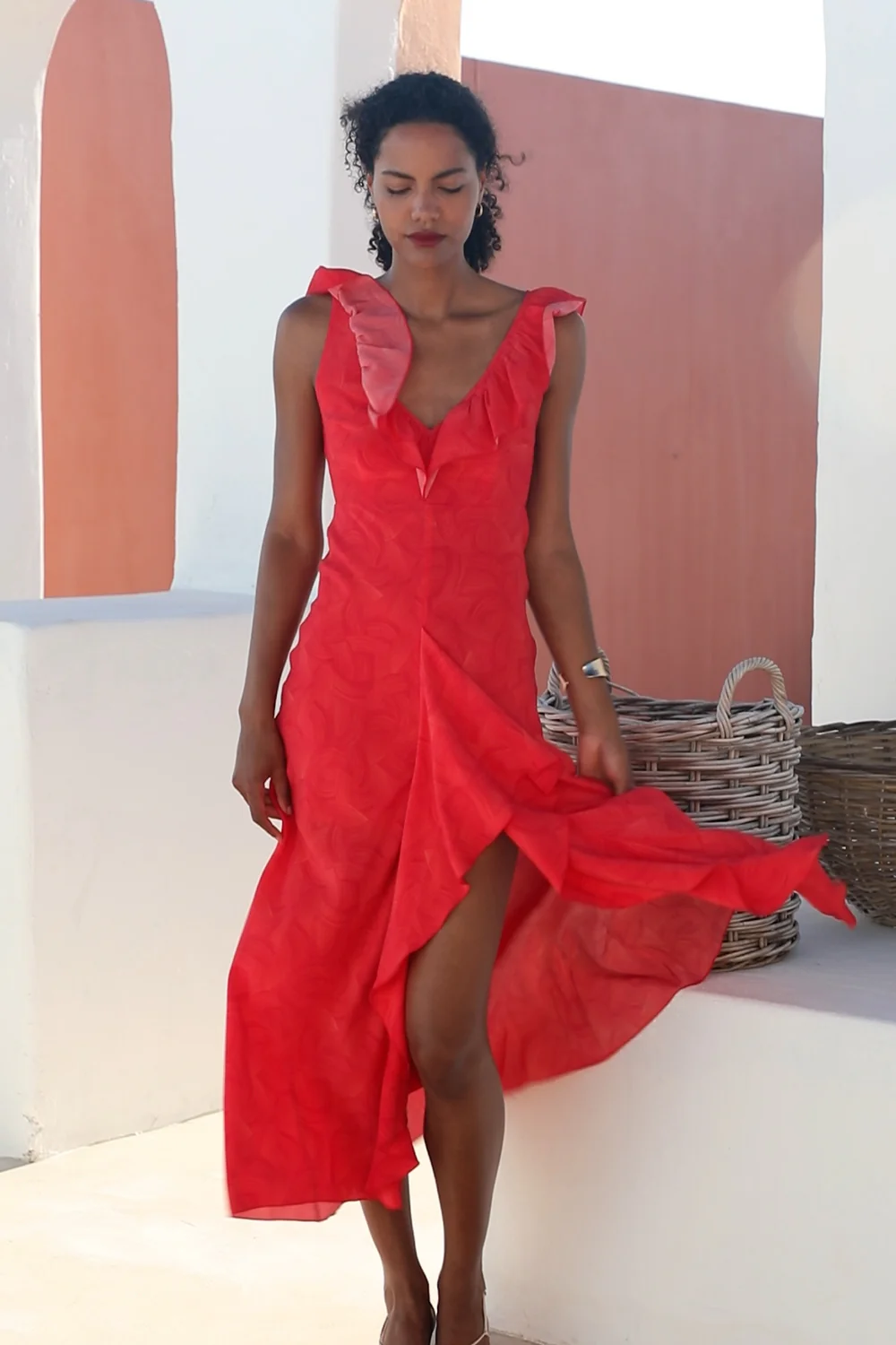 Robe Passion en soie Rivière Grenadine - Image 8