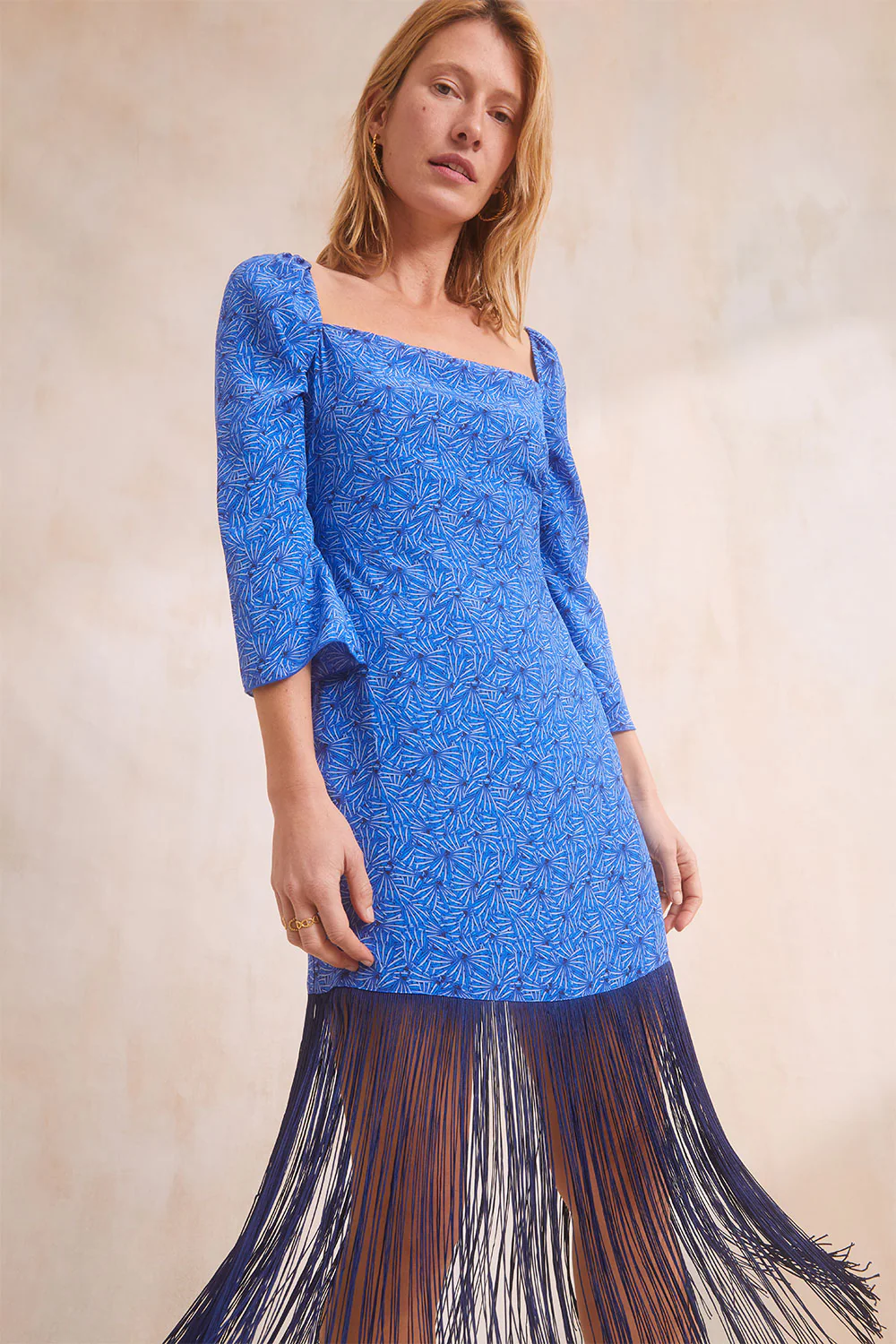 Robe Sérénade en soie La Mer - Image 10