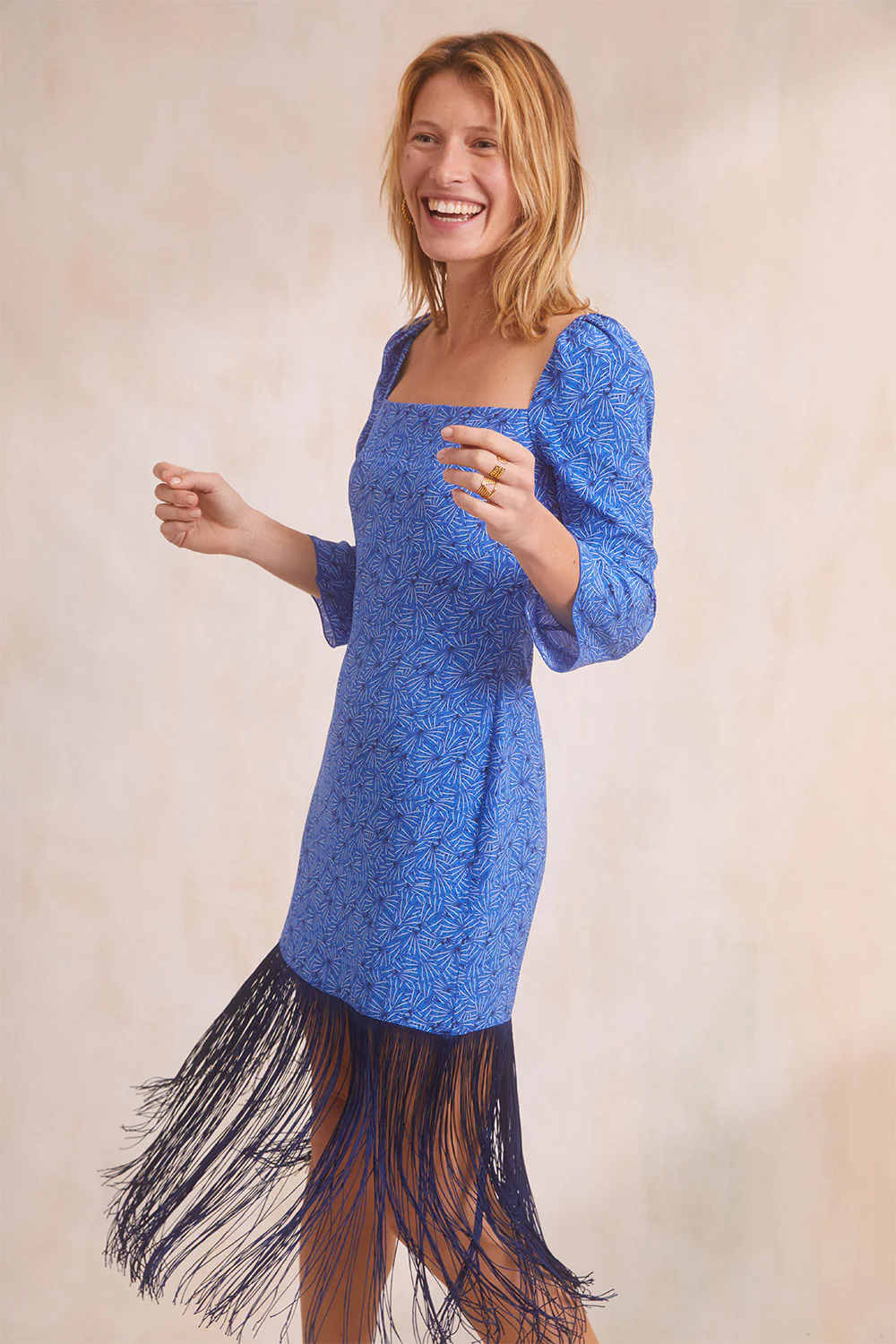 Robe Sérénade en soie La Mer - Image 4