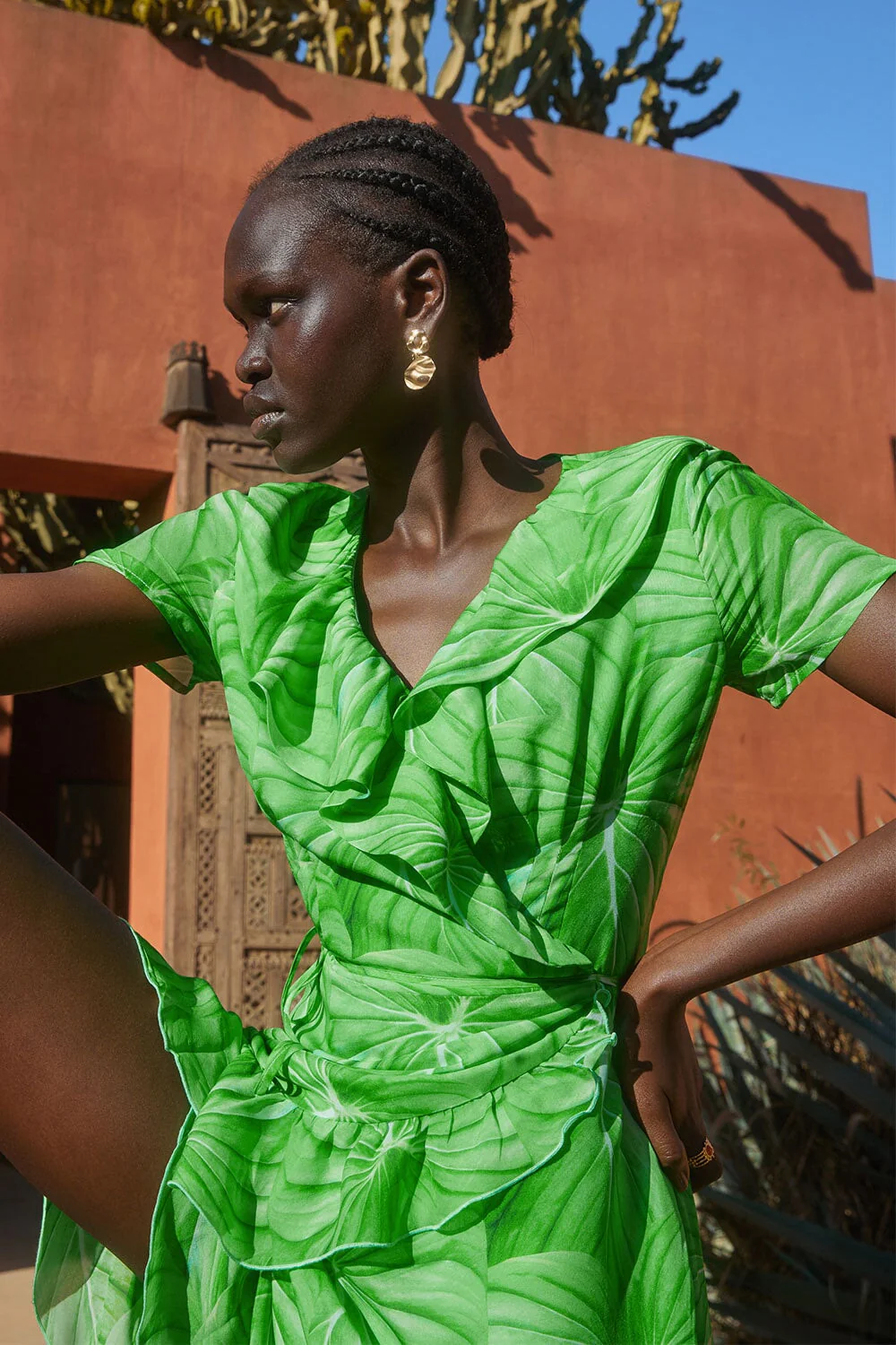 Robe Volage en soie L'Amazonie - Image 4