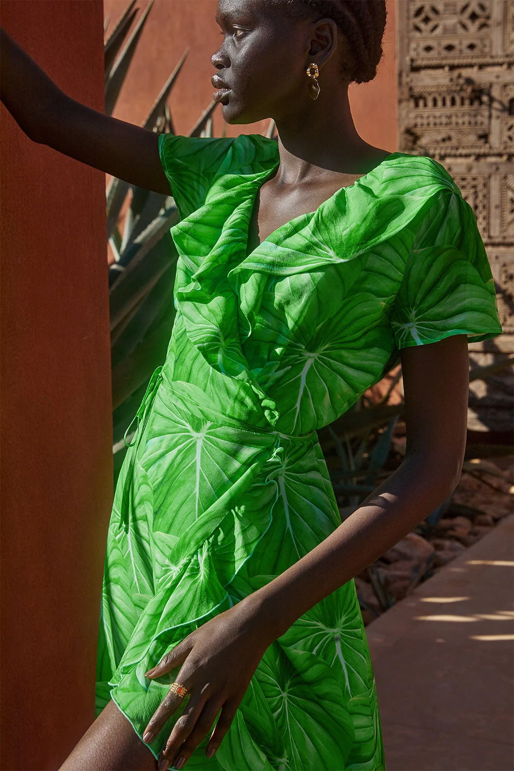 Robe Volage en soie L'Amazonie - Image 6