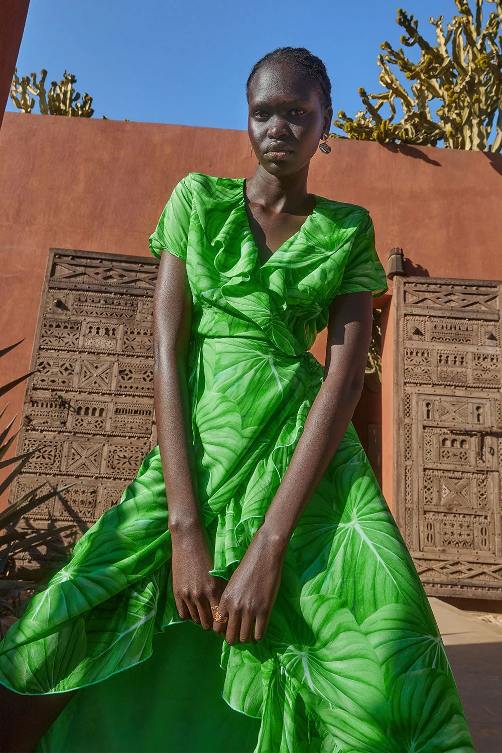Robe Volage en soie L'Amazonie - Image 7