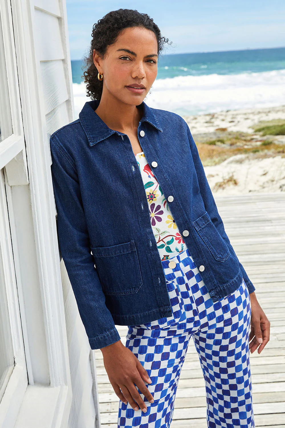 Veste Landscape Denim Brut - Image 3